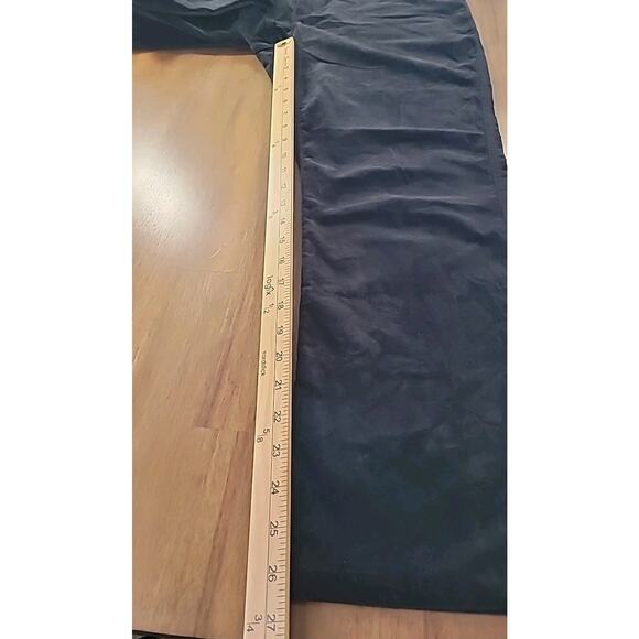 Chico’s Black Velvet Pants Women’s Sz 1.5 (M/L) Bootcut High Rise Regular EUC - Picture 4 of 6
